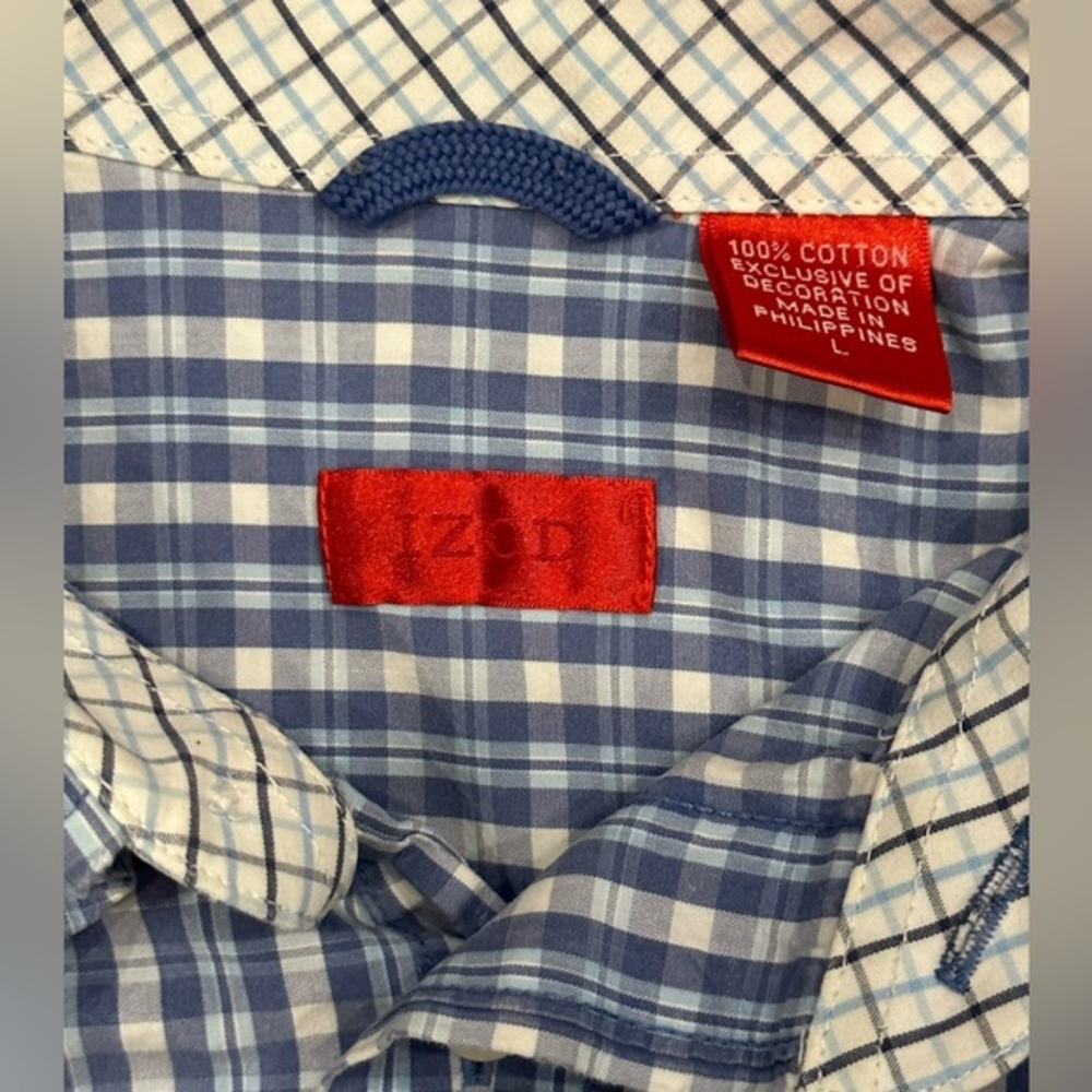 Izod men’s short sleeve button down‎